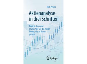 9783658328313 - Aktienanalyse in drei Schritten - Jörn Peters Kartoniert (TB)