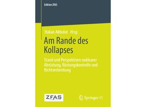 9783658328542 - Edition ZfAS   Am Rande des Kollapses Kartoniert (TB)