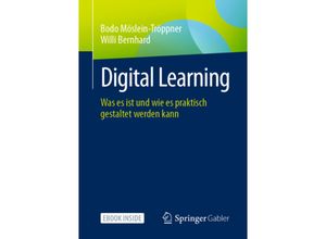 9783658329372 - Digital Learning m 1 Buch m 1 E-Book - Bodo Möslein-Tröppner Kartoniert (TB)