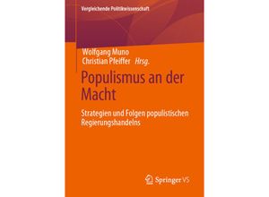 9783658332624 - Vergleichende Politikwissenschaft   Populismus an der Macht Kartoniert (TB)