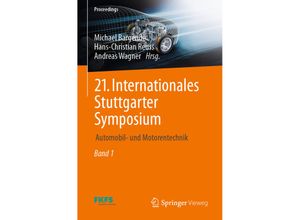 9783658334659 - Proceedings   21 Internationales Stuttgarter Symposium Kartoniert (TB)