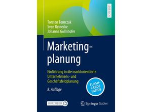 9783658342203 - Marketingplanung m 1 Buch m 1 E-Book - Torsten Tomczak Sven Reinecke Johanna Gollnhofer Kartoniert (TB)