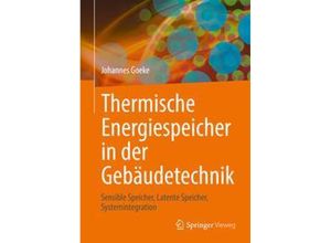 9783658345099 - Thermische Energiespeicher in der Gebäudetechnik m 1 Buch m 1 E-Book - Johannes Goeke Gebunden