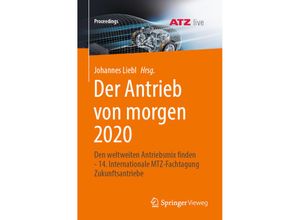 9783658352936 - Proceedings   Der Antrieb von morgen 2020 Kartoniert (TB)