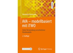 9783658353018 - AVA - modellbasiert mit iTWO - Henriette Strotmann Kartoniert (TB)