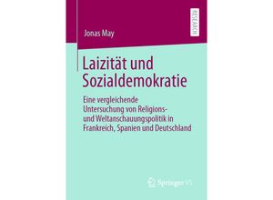 9783658353988 - Laizität und Sozialdemokratie - Jonas May Kartoniert (TB)