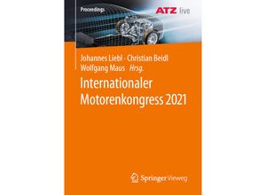 9783658355876 - Proceedings   Internationaler Motorenkongress 2021 Kartoniert (TB)