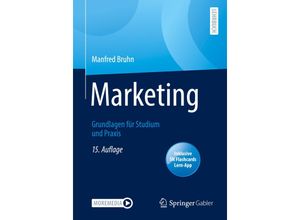 9783658362973 - Marketing m 1 Buch m 1 E-Book - Manfred Bruhn Kartoniert (TB) 9783658362973 - Marketing m 1 Buch m 1 E-Book - Manfred Bruhn Kartoniert (TB)