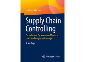 9783658364045 - Supply Chain Controlling - Hartmut Werner Kartoniert (TB)