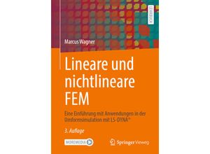 9783658365219 - Lineare und nichtlineare FEM - Marcus Wagner Kartoniert (TB)