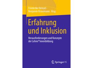 9783658366087 - Erfahrung und Inklusion Kartoniert (TB)