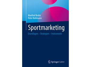 9783658371753 - Sportmarketing - Manfred Bruhn Peter Rohlmann Kartoniert (TB)