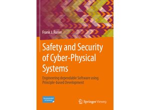 9783658371845 - Safety and Security of Cyber-Physical Systems - Frank J Furrer Kartoniert (TB)