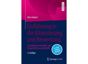 9783658387952 - Einführung in die Bilanzierung und Bewertung - Boris Hubert Kartoniert (TB)