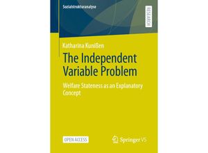 9783658394219 - Sozialstrukturanalyse   The Independent Variable Problem - Katharina Kunißen Kartoniert (TB)