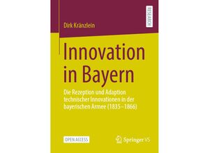 9783658395605 - Innovation in Bayern - Dirk Kränzlein Kartoniert (TB)