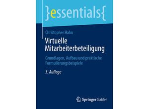 9783658403256 - Virtuelle Mitarbeiterbeteiligung - Christopher Hahn Kartoniert (TB)