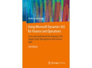 9783658404529 - Using Microsoft Dynamics 365 for Finance and Operations - Andreas Luszczak Kartoniert (TB)