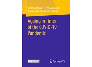 9783658404864 - Ageing in Times of the COVID-19 Pandemic Kartoniert (TB)