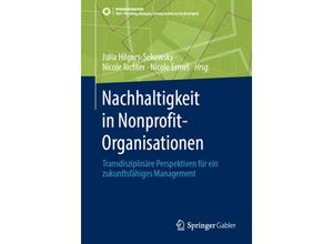 9783658406585 - Nachhaltigkeit in Nonprofit-Organisationen Kartoniert (TB)