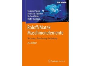 9783658409135 - Roloff Matek Maschinenelemente 2 Teile - Christian Spura Bernhard Fleischer Herbert Wittel Dieter Jannasch Gebunden