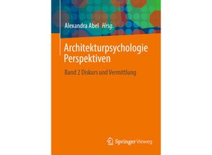 9783658412111 - Architekturpsychologie Perspektiven Kartoniert (TB)