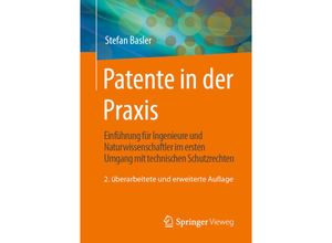 9783658416386 - Patente in der Praxis - Stefan Basler Kartoniert (TB)