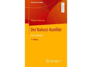 9783658418618 - Der Nahost-Konflikt - Margret Johannsen Kartoniert (TB)