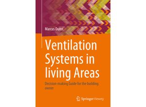 9783658418984 - Ventilation Systems in living Areas - Marcus Dunst Kartoniert (TB)