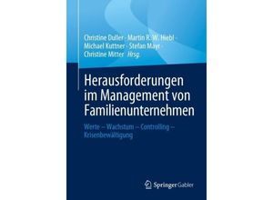 9783658419776 - Herausforderungen im Management von Familienunternehmen Kartoniert (TB)