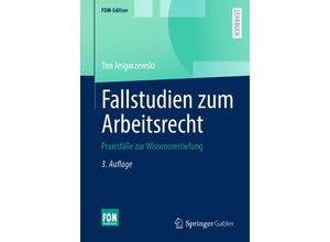 9783658421434 - Fallstudien zum Arbeitsrecht - Tim Jesgarzewski Kartoniert (TB)