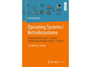 9783658422295 - Operating Systems   Betriebssysteme - Christian Baun Kartoniert (TB)