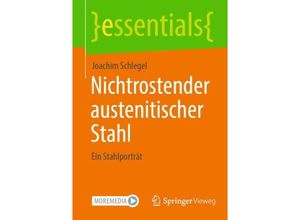 9783658422851 - essentials   Nichtrostender austenitischer Stahl - Joachim Schlegel Kartoniert (TB)