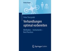 9783658423919 - Fit for Future   Verhandlungen optimal vorbereiten - Peter Troczynski Kartoniert (TB)