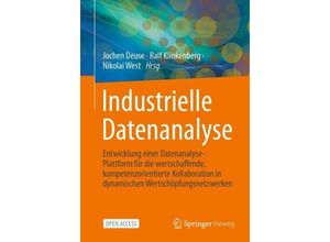 9783658427788 - Industrielle Datenanalyse Kartoniert (TB)