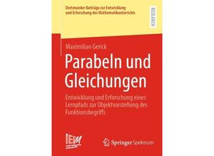 9783658428563 - Parabeln und Gleichungen - Maximilian Gerick Kartoniert (TB)