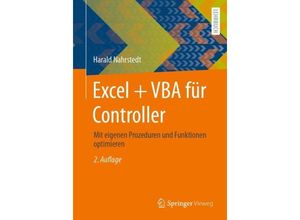 9783658431563 - Excel + VBA für Controller - Harald Nahrstedt Kartoniert (TB)