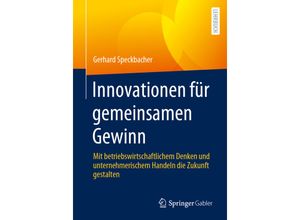 9783658432232 - Innovationen für gemeinsamen Gewinn - Gerhard Speckbacher Kartoniert (TB)