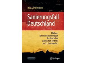 9783658432256 - Sanierungsfall Deutschland - Hans Gerd Prodoehl Gebunden