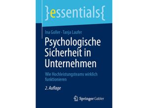 9783658432508 - Psychologische Sicherheit in Unternehmen - Ina Goller Tanja Laufer Kartoniert (TB)