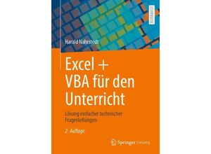 9783658438036 - Excel + VBA für den Unterricht - Harald Nahrstedt Kartoniert (TB)