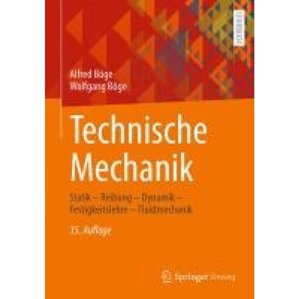 9783658444235 - Böge Alfred Technische Mechanik