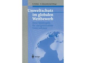 9783662106945 - Umweltschutz im globalen Wettbewerb Kartoniert (TB)