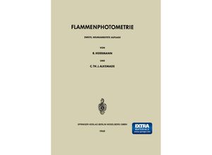 9783662117507 - Flammenphotometrie - Roland Herrmann Cornelis TJ Alkemade Kartoniert (TB)