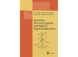 9783662140123 - Quantum Electron Liquids and High-Tc Superconductivity - Jose Gonzalez Miguel A Martin-Delgado German Sierra Angeles H Vozmediano Kartoniert (TB)