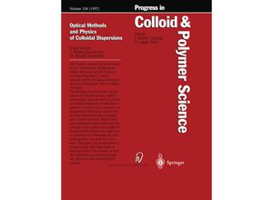 9783662157022 - Optical Methods and Physics of Colloidal Dispersions Kartoniert (TB)