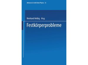 9783662160732 - Festkörperprobleme Kartoniert (TB)