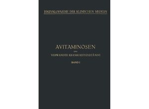 9783662278376 - Enzyklopaedie der Klinischen Medizin   Avitaminosen und verwandte Krankheitszustände - Walther Fischer Paul György Berthold Kibu Wolfgang Stepp Kartoniert (TB)