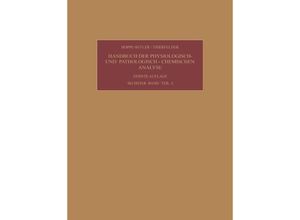 9783662375792 - Handbuch der physiologisch- und pathologisch-chemischen Analyse   Teil C   Enzyme 2 Tle - Robert A Alberty Felix Hoppe-Seyler Konrad Lang Günther Siebert Hans Thierfelder Kartoniert (TB)