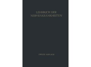 9783662406366 - Lehrbuch der Nervenkrankheiten - Hans Curschmann Franz Kramer Kartoniert (TB)